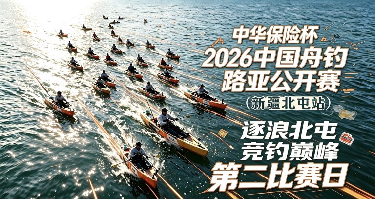 “中华保险杯”2026中国舟钓路亚公开赛（新疆北屯站）第二比赛日